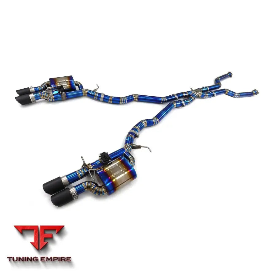BMW M5 E60 5.0L TITANIUM CATBACK RAZOR EXHAUST WITH MUFFLER VALVE