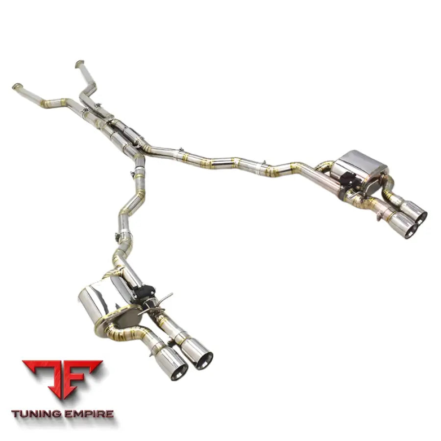 BMW M5, E60, M6, E63, V10, 5.0L CATBACK TITANIUM EXHAUST SYSTEM 2006-2010