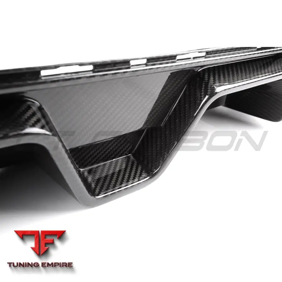 BMW M5 F90 2018-2024 PRE PREG CARBON FIBRE DIFFUSER - V3 - CT CARBON