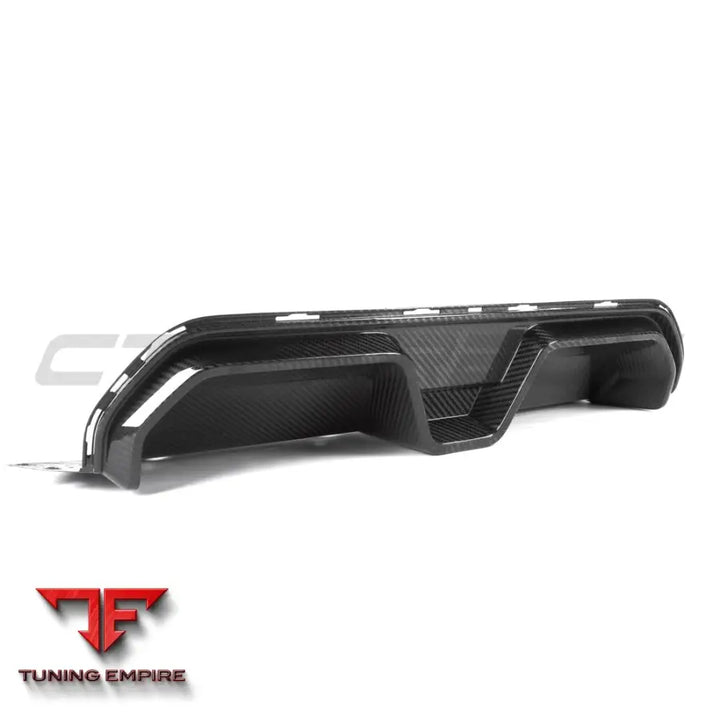 BMW M5 F90 2018-2024 PRE PREG CARBON FIBRE DIFFUSER - V3 - CT CARBON