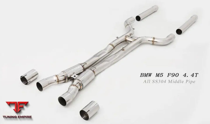 Bmw M5 F90 4.4T All Ss304 Middle Pipe Exhaust System