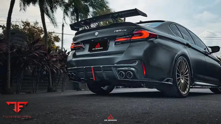 BMW M5 F90 AE V2 rear diffuser