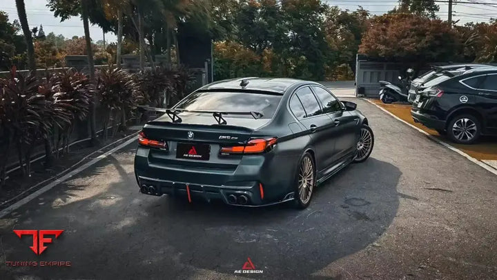 BMW M5 F90 AE V2 rear diffuser