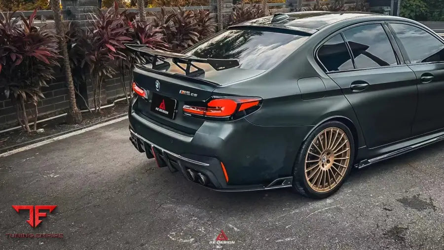 BMW M5 F90 AE V2 rear diffuser