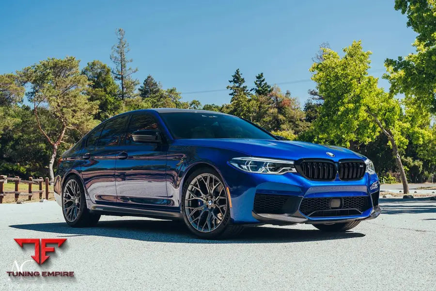 BMW M5 on custom forged wheels