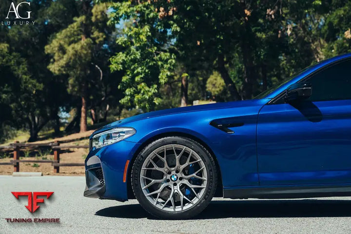 BMW M5 on custom forged wheels