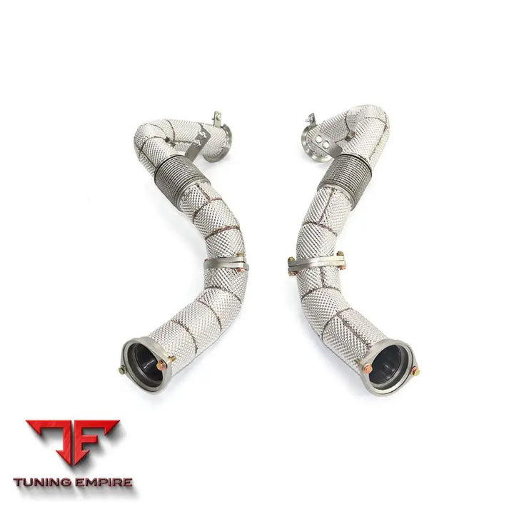 BMW M5 G90 4.4T RAZOR EXHAUST DOWNPIPE WITH HEAT SHIELD