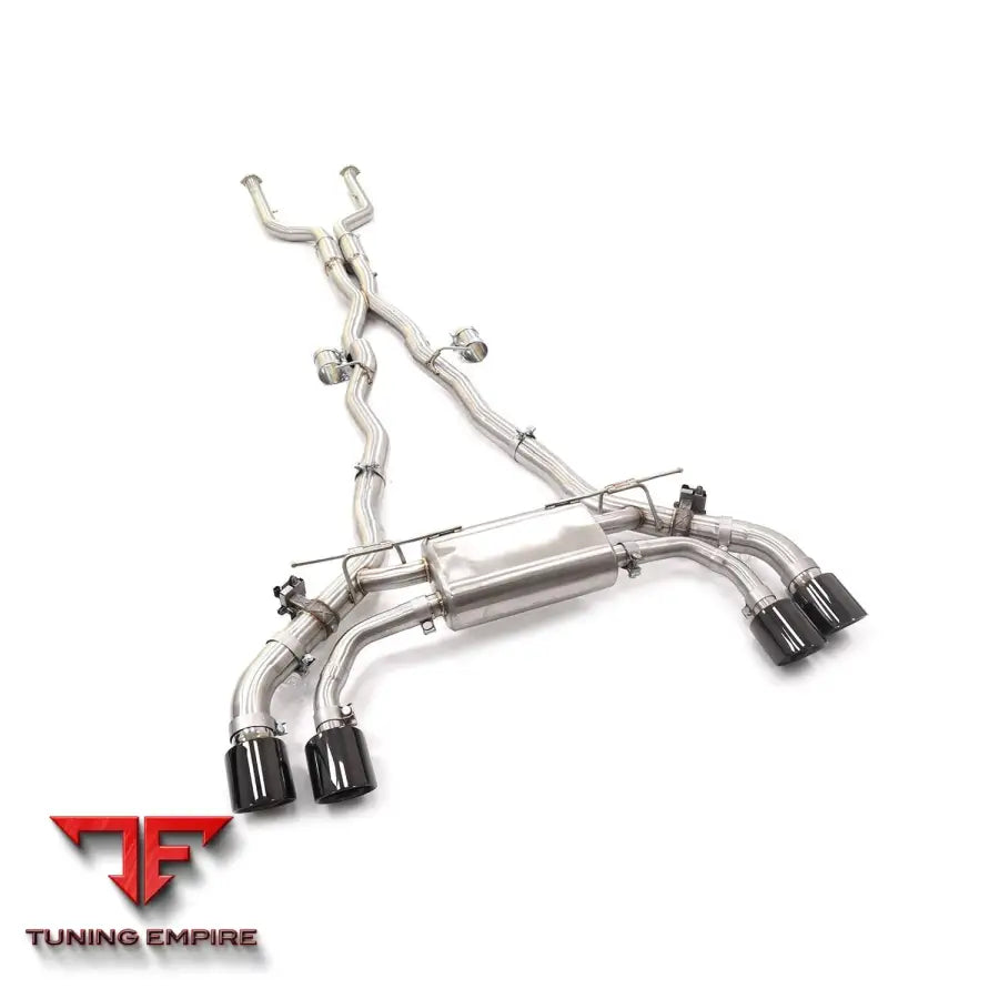 BMW M5 G90 4.4T V8 STAINLESS STEEL CATBACK RAZOR EXHAUST WITH MUFFLER VALVE