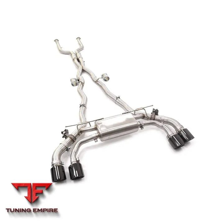 BMW M5 G90 4.4T V8 STAINLESS STEEL CATBACK RAZOR EXHAUST WITH MUFFLER VALVE