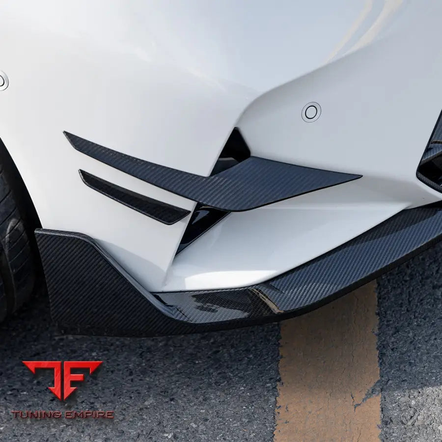 BMW M5 G90 FRONT CANARDS IN PREPREG CARBON FIBRE - Carbon Fibre Parts