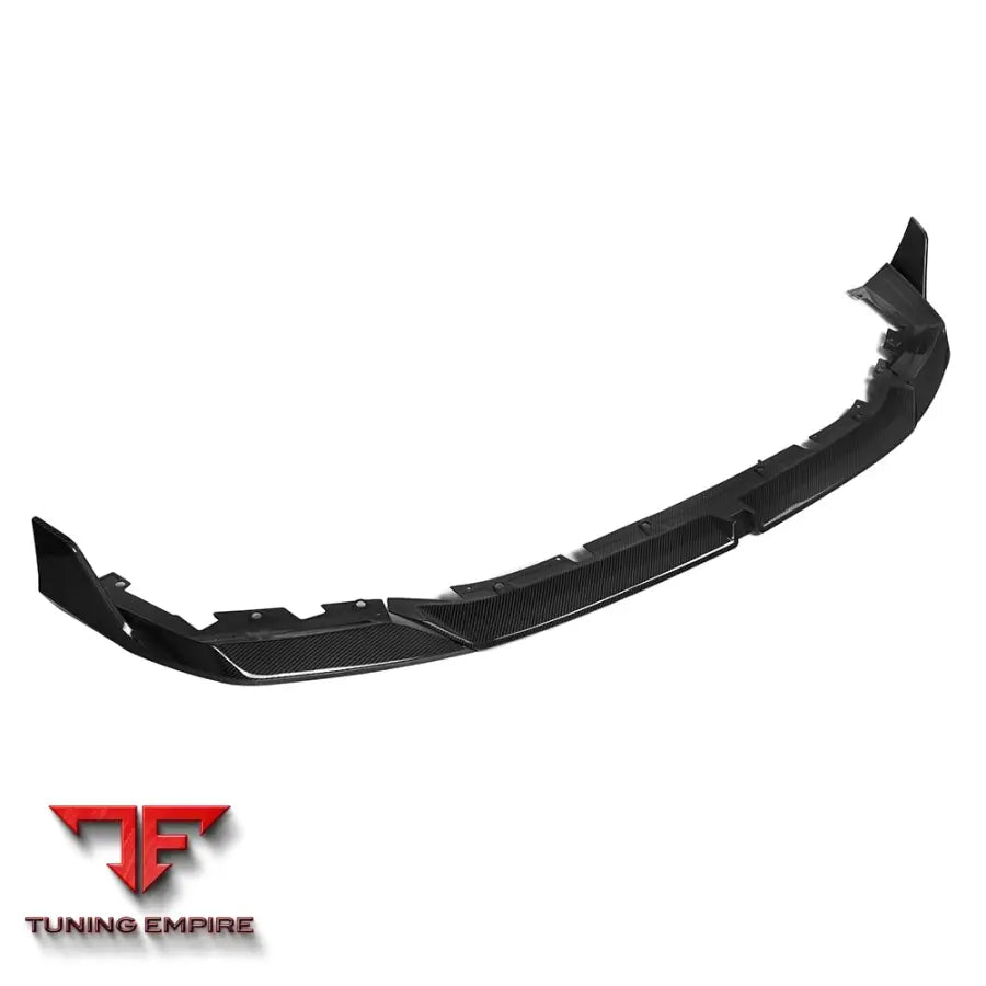 BMW M5 G90 FRONT LIP IN PREPREG CARBON FIBRE (V2) - Carbon Fibre Parts