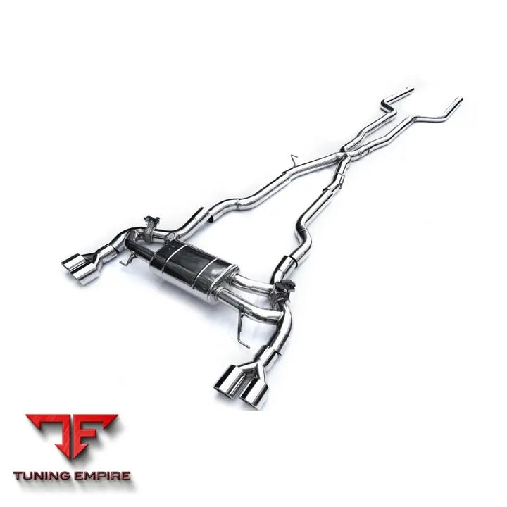 BMW M550i G30 4.4T STAINLESS STEEL CATBACK RAZOR EXHAUST WITH MUFFLER VALVE