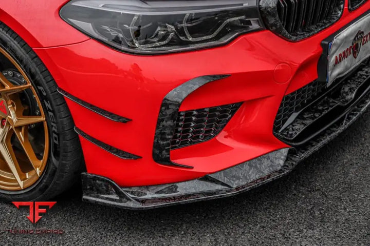 BMW M5C M5 F90 PRE-LCI 2018-2020 AE FRONT CANARDS - Body Trim