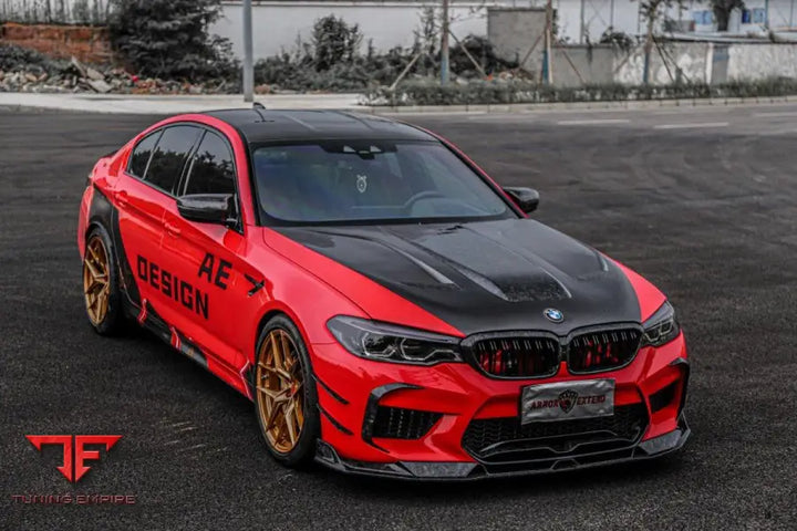 BMW M5C M5 F90 PRE-LCI 2018-2020 AE FRONT CANARDS - Body Trim