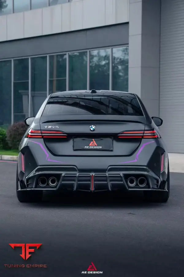 BMW M5 G90 AE Design rear diffuser and canard set