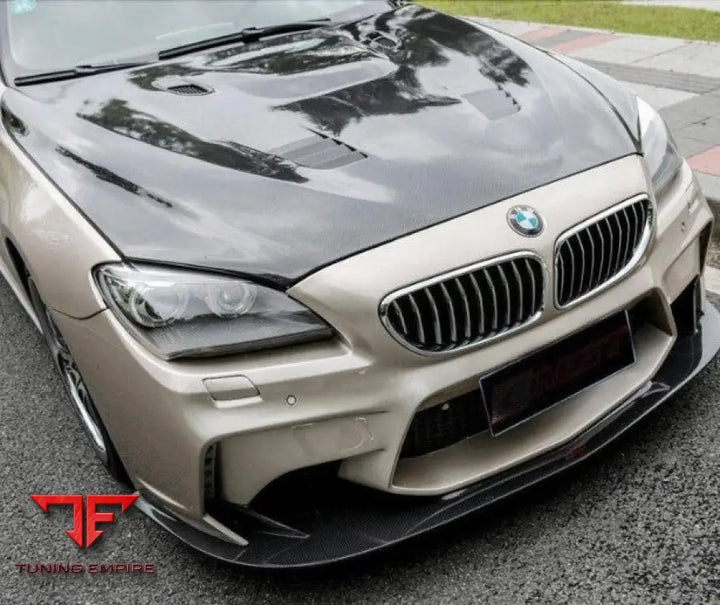 BMW M6 & 6 SERIES F06 F12 F13 CARBON FIBER VENTED HOOD 2012-2016Y
