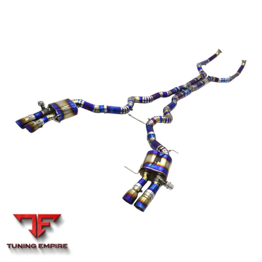 BMW M6 F06 4.4T CATBACK TITANIUM SYSTEMS EXHAUST 2012-2016