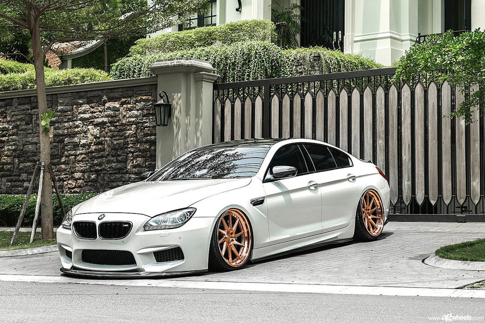 BMW M6 GRAN COUPE on custom forged wheels
