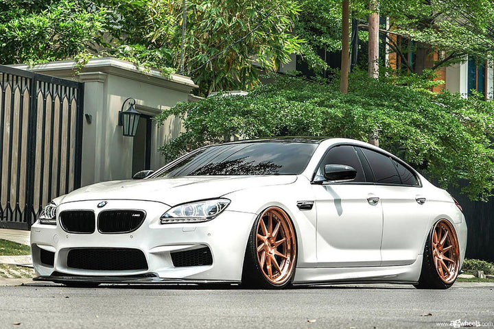 BMW M6 GRAN COUPE on custom forged wheels