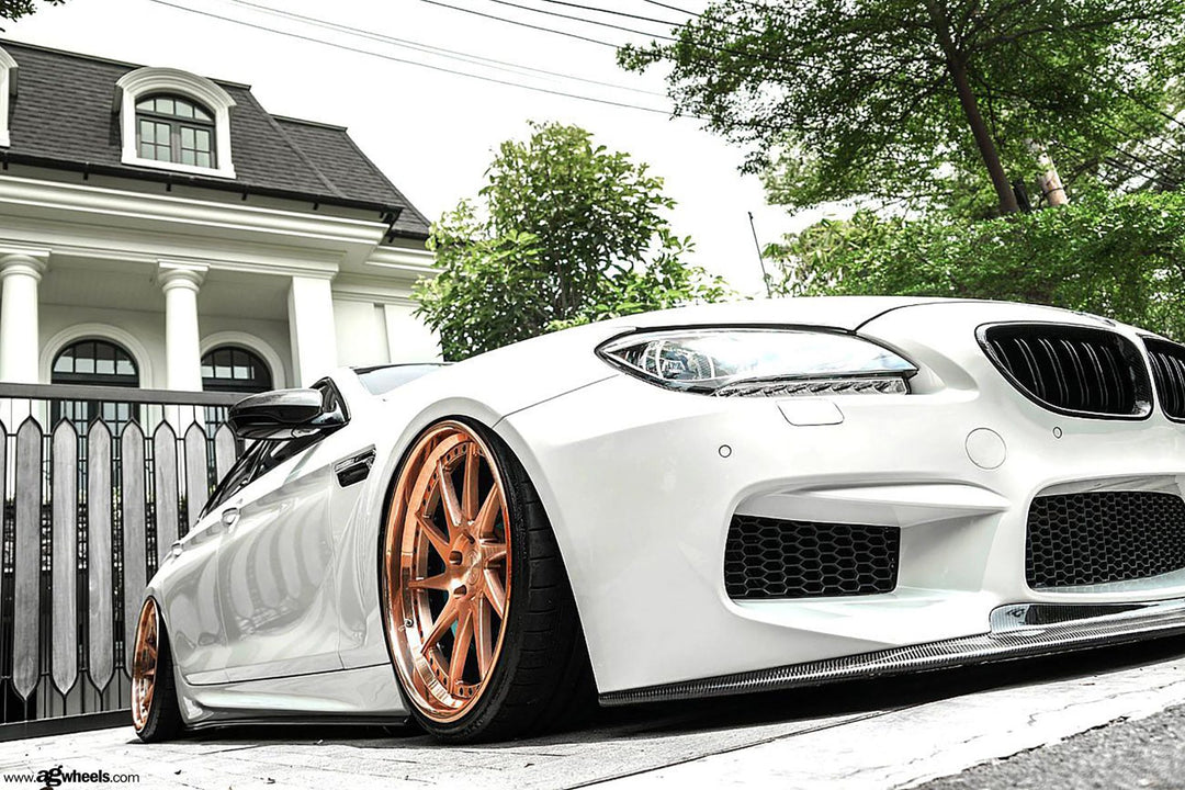 BMW M6 GRAN COUPE on custom forged wheels