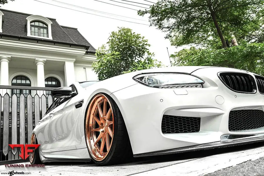 BMW M6 GRAN COUPE on custom forged wheels