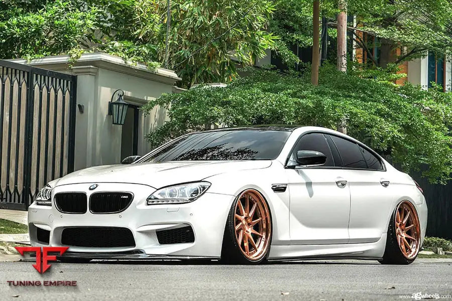 BMW M6 GRAN COUPE on custom forged wheels