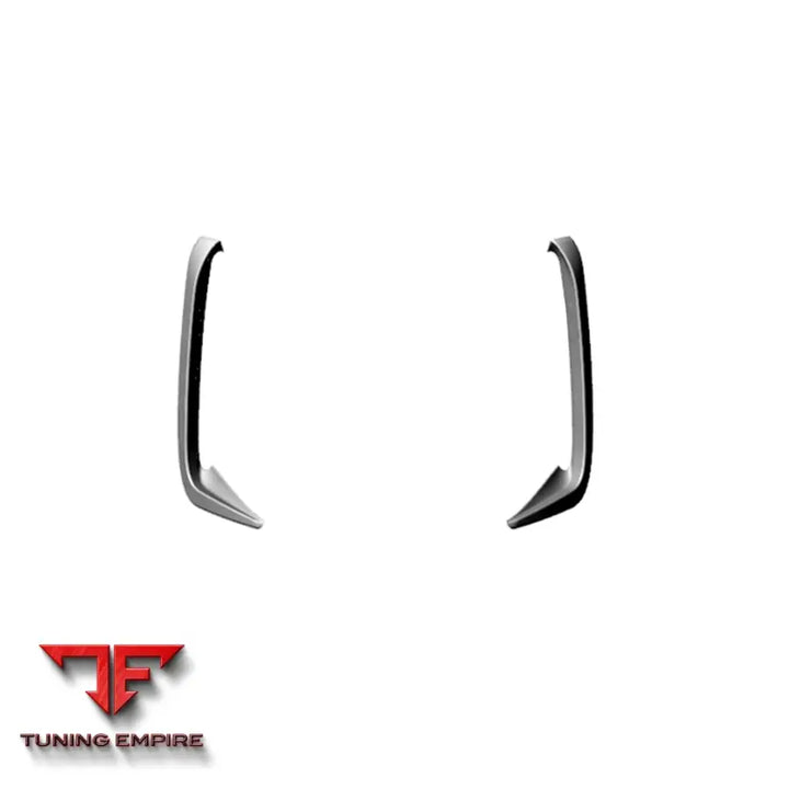 BMW M8 F91 F92 CARBON FIBER REAR BUMPER CANARDS