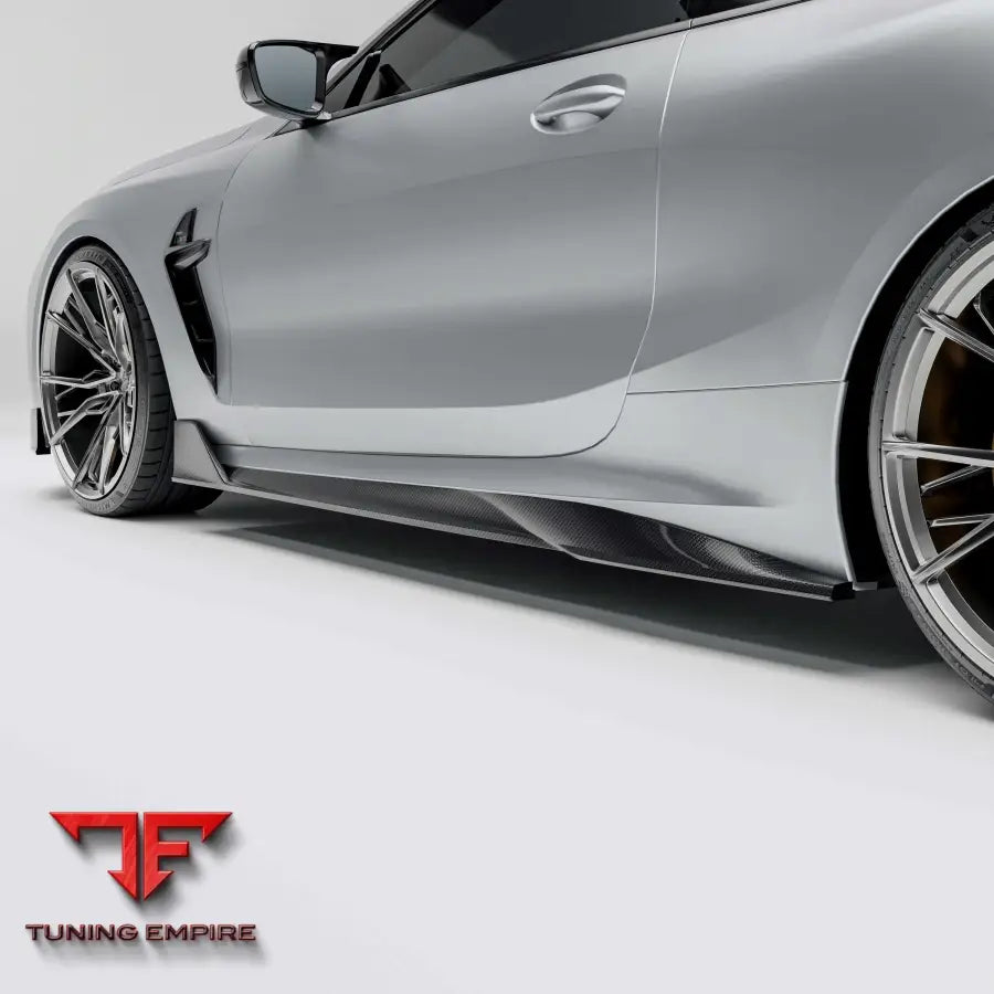 BMW M8 F91 F92 G14 G15 CARBON FIBER SIDE SKIRTS