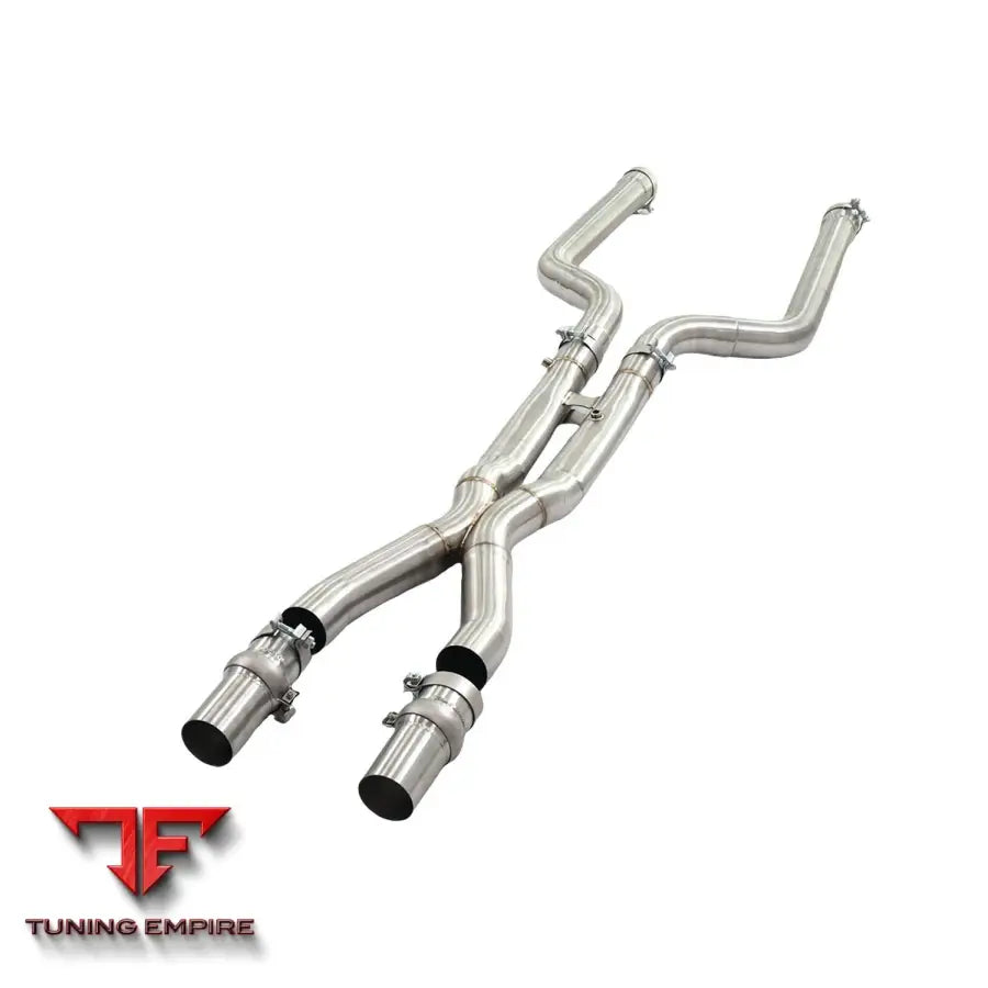 BMW M8 F92 STAINLESS STEEL RAZOR EXHAUST MIDDLE PIPE