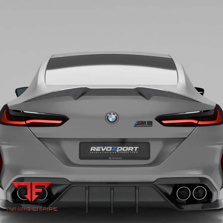 BMW M8 F93 G16 CARBON FIBER REAR SPOILER