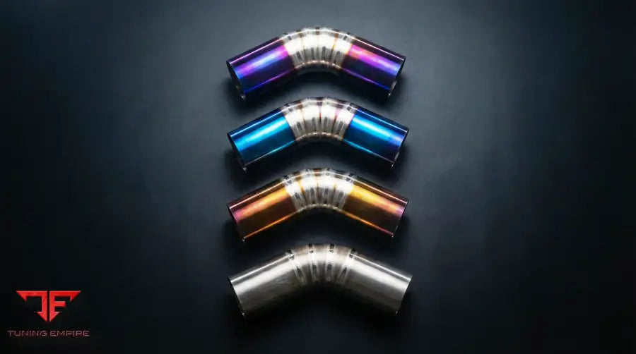 BMW M8 F9X 4.4T S63 V8 TITANIUM CATBACK RAZOR EXHAUST WITH MUFFLER VALVE