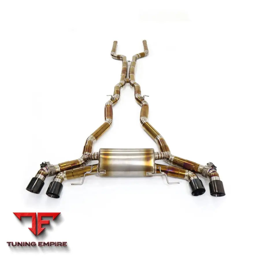 BMW M8 F9X 4.4T TITANIUM CATBACK RAZOR EXHAUST