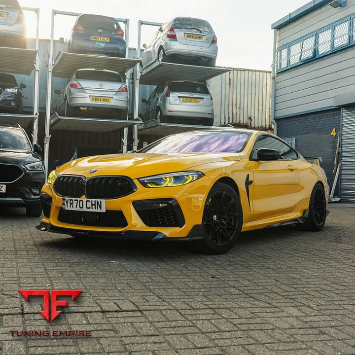 BMW M8 F9X FRONT LIP IN PREPREG CARBON FIBRE - Carbon Fibre Parts