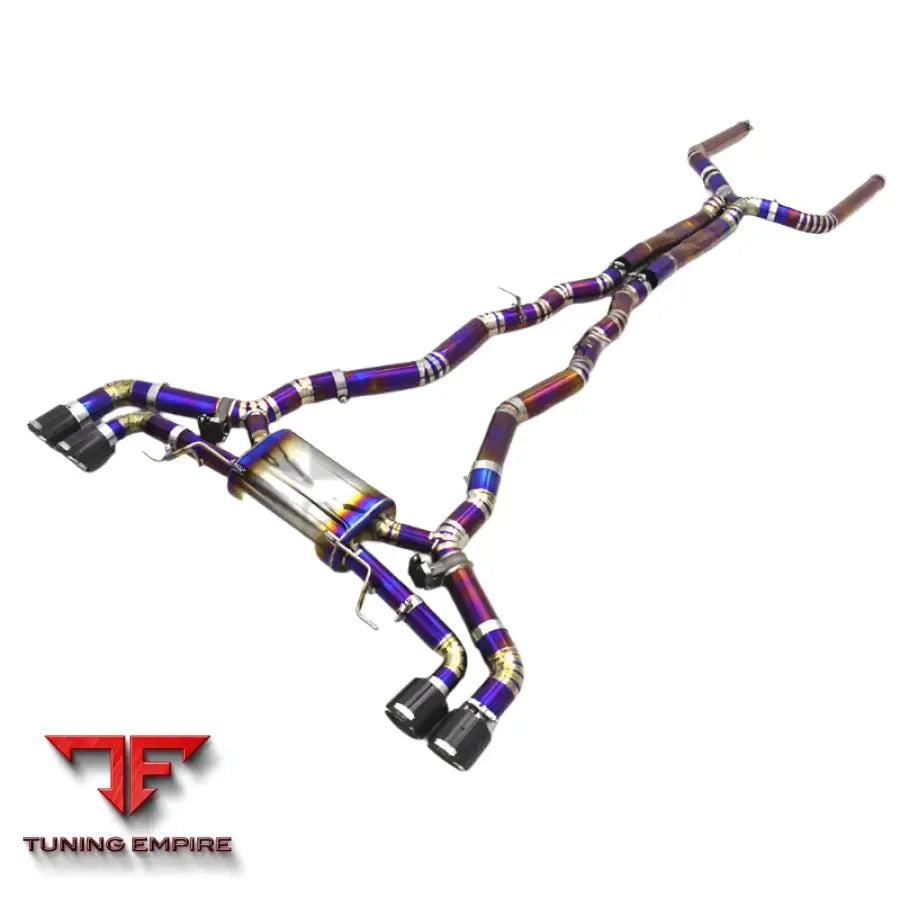 BMW M850 M850I G16 G14 G15 4.4TT CATBACK TITANIUM EXHAUST SYSTEM 2020-2023