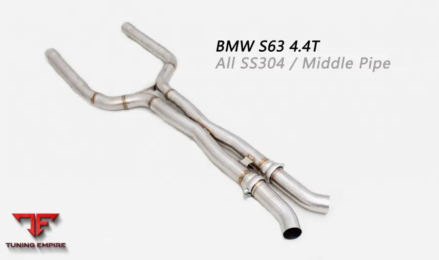 Bmw S63 4.4T All Ss304 Middle Pipe Exhaust System
