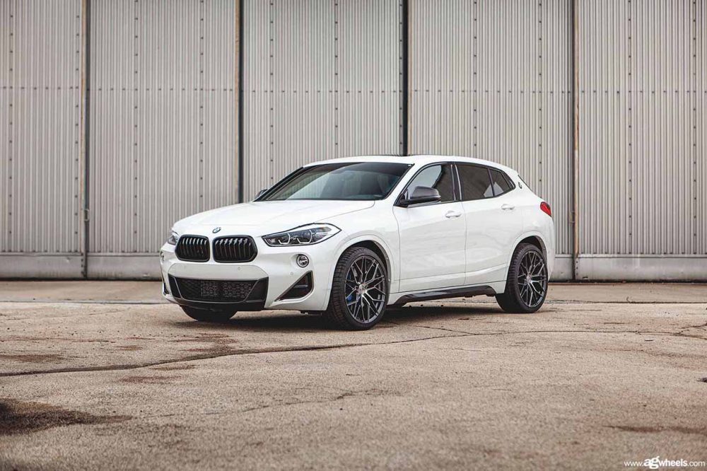 BMW X2 on custom forged wheels