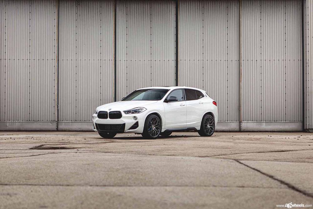 BMW X2 on custom forged wheels