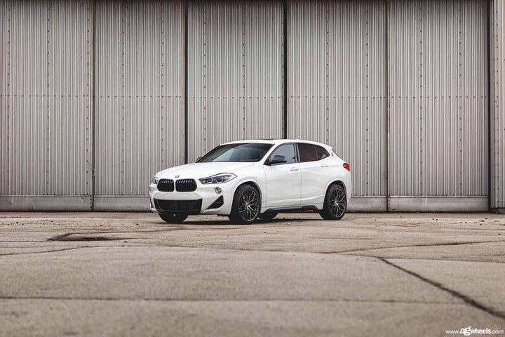 BMW X2 on custom forged wheels
