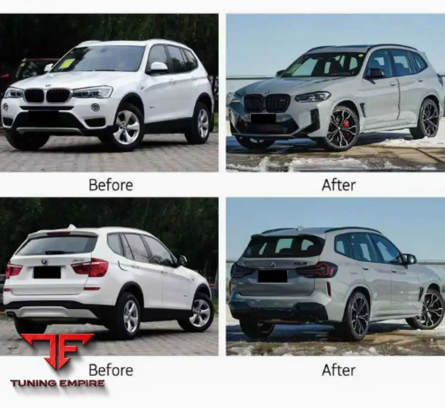 BMW X3 F25 UPGRADE TO X3M F97 LCI BODY KIT