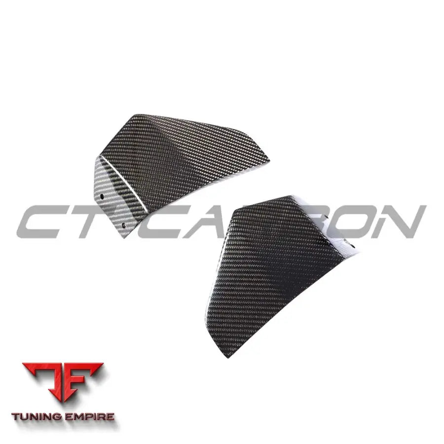 BMW X3 G01 2017-2021 PRE LCI CARBON FIBRE CORNER SPLITTERS - CT CARBON