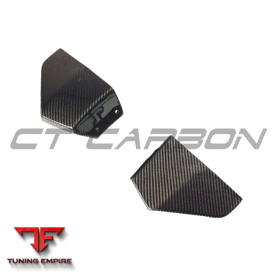 BMW X3 G01 2017-2021 PRE LCI CARBON FIBRE CORNER SPLITTERS - CT CARBON