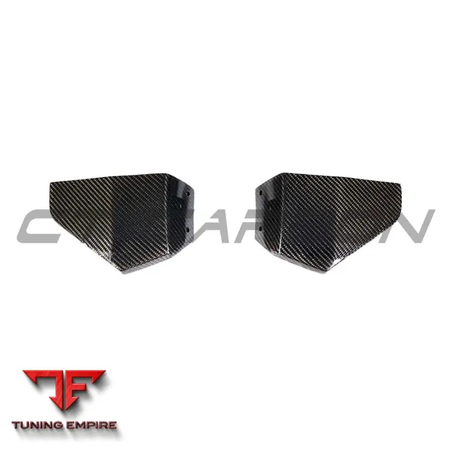 BMW X3 G01 2017-2021 PRE LCI CARBON FIBRE CORNER SPLITTERS - CT CARBON