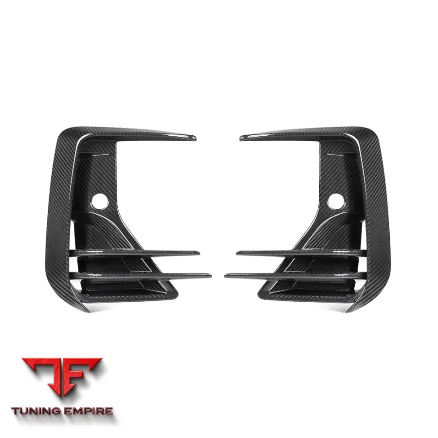 BMW X3 G01 LCI FRONT VENT TRIMS IN PREPREG CARBON FIBRE - Carbon Fibre Parts