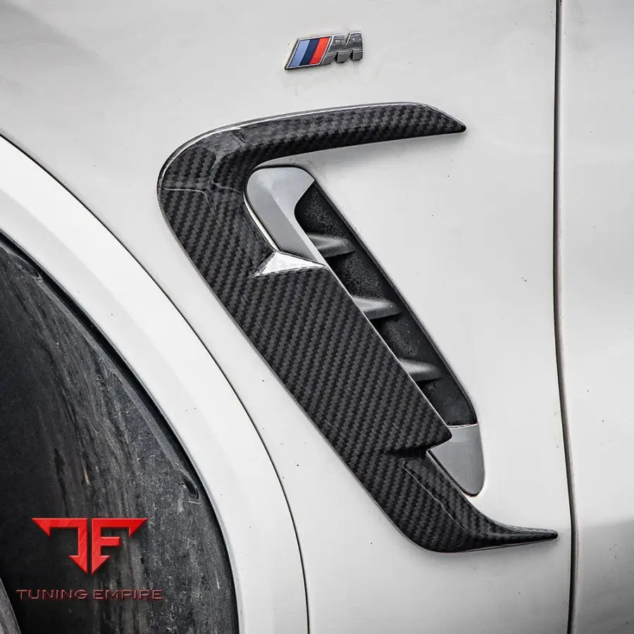 BMW X3 G01 LCI SIDE FENDER TRIMS IN PREPREG CARBON FIBRE - Carbon Fibre Parts