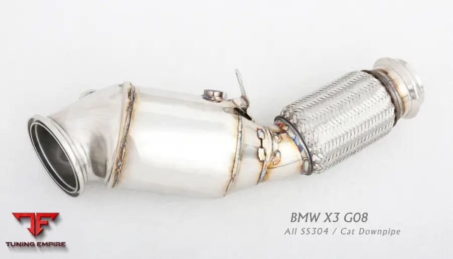 Bmw X3 G08 All Ss304 Cat Downpipe Exhaust System