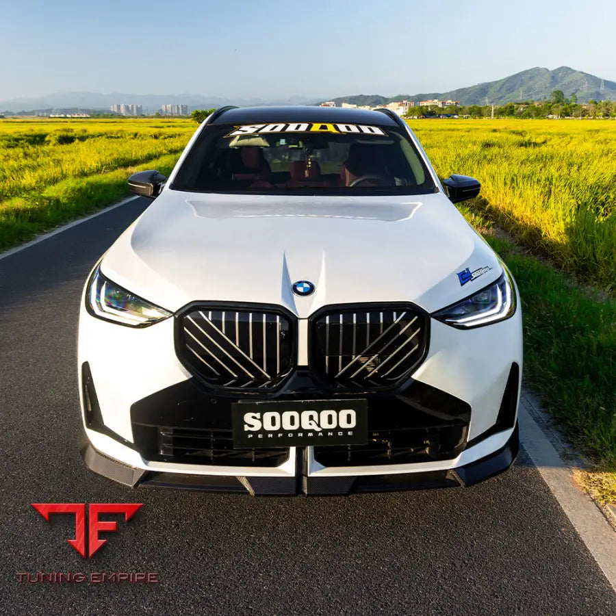 BMW X3 G45 FRONT LIP IN PREPREG CARBON FIBRE - Carbon Fibre Parts