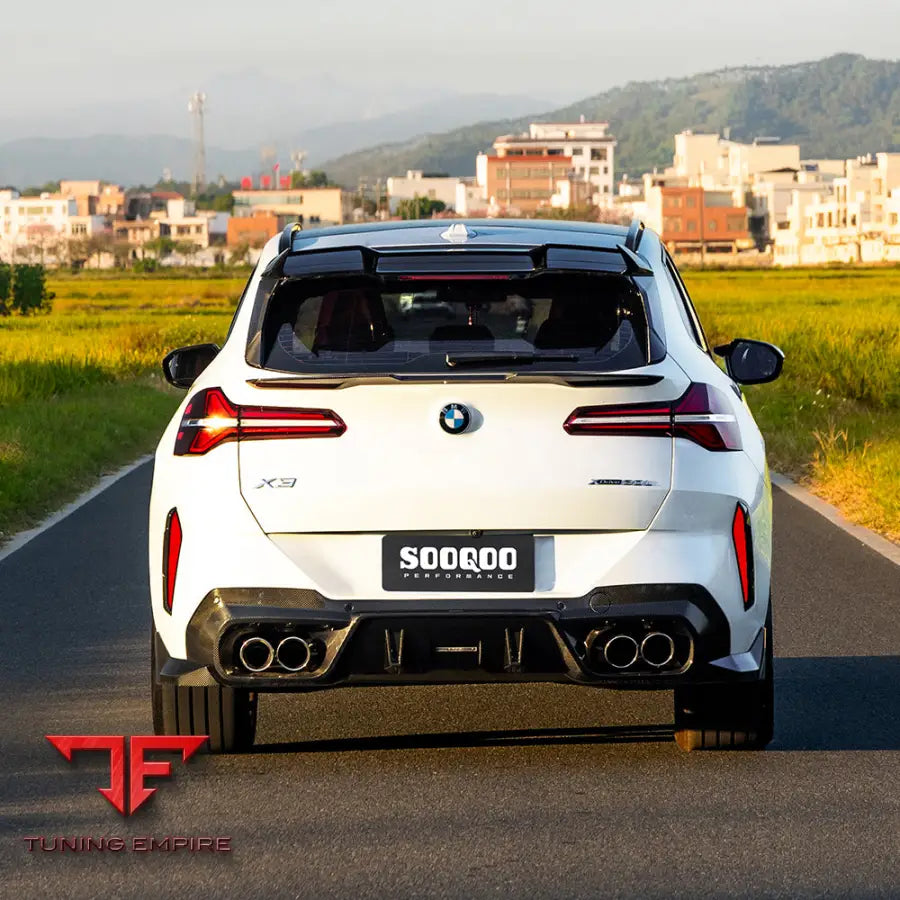 BMW X3 G45 REAR DIFFUSER IN PREPREG CARBON FIBRE - Carbon Fibre Parts