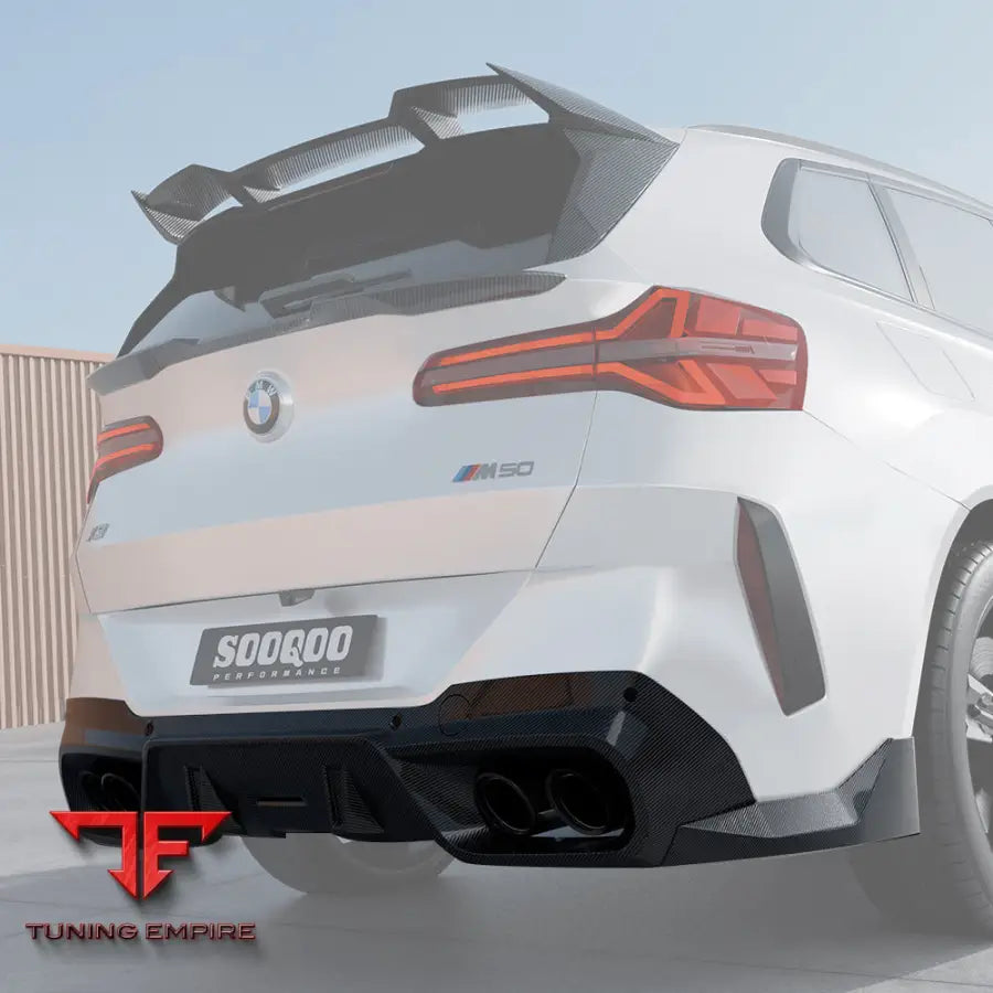 BMW X3 G45 REAR DIFFUSER IN PREPREG CARBON FIBRE - Carbon Fibre Parts