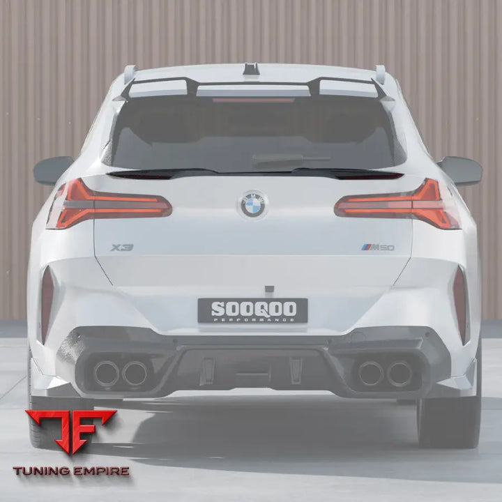 BMW X3 G45 REAR SPOILER IN PREPREG CARBON FIBRE - Carbon Fibre Parts