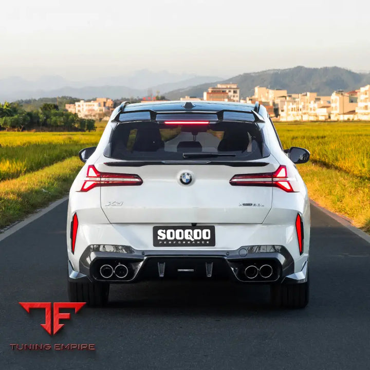 BMW X3 G45 REAR SPOILER IN PREPREG CARBON FIBRE - Carbon Fibre Parts